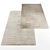 Modern Style Rug Set 3D model small image 2