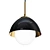 Scandinavian Style Hanging Light 3D model small image 1