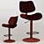 Stylish Colin Bar Stool 3D model small image 3