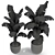 Green Oasis: Plant Collection 314 3D model small image 4