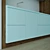 Detailed Kitchen: PVC Coated with Textured Finish 3D model small image 2