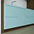 Detailed Kitchen: PVC Coated with Textured Finish 3D model small image 5