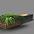 Contemporary Poly Bench 3D model small image 3