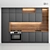 Modern Kitchen with Customizable Modules 3D model small image 5