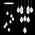 Crystal Deluxe Chandelier: Elegant K9 Crystal Pendant Lights 3D model small image 5