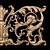 Elegant Baroque Carved Trim - Perfect for CNC and Render 3D model small image 4