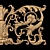 Elegant Baroque Carved Trim - Perfect for CNC and Render 3D model small image 7