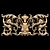 Elegant Baroque Carved Trim - Perfect for CNC and Render 3D model small image 9