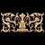 Elegant Baroque Carved Trim - Perfect for CNC and Render 3D model small image 10