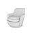 Elevated Elegance: Jacques Armchair 3D model small image 3