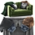 Versatile Green & Gray Sofa 3D model small image 2