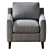 Elegant Beverly Armchair: 32" x 36" x 37 3D model small image 3