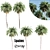 5 Palms VRay - Tropical Paradise in Your Render 3D model small image 1