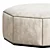 Luxury Gosling Ottoman: Elegant and Comfortable 3D model small image 2