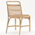 Gata Rattan Chair - Stylish & Size-Savvy 3D model small image 3