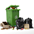 Dual Trash Can Set: Bin, Bags & Trashes 3D model small image 4