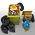 3-Piece Garbage Set: Bag, Bin & Trashes 3D model small image 3