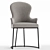 Elegant Flexform Mood You Dining Chair 3D model small image 2