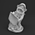 Whimsical Garden Gnome 3D model small image 3