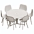 Corona Render Area Bonding Box & Chairs 3D model small image 4