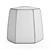 Modern Angles Pouf - Stylish and Versatile Seating 3D model small image 4