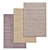 Luxury Carpet Set: Versatile Textures 3D model small image 1