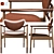 48 Chair & Kaufmann Table | Finn Juhl Design 3D model small image 2