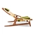 Arne Tidemand Ruud Lounge Chair: Iconic Scandinavian Designer Piece 3D model small image 2