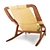 Arne Tidemand Ruud Lounge Chair: Iconic Scandinavian Designer Piece 3D model small image 4