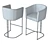 Elegant Bar Chair: Stylish Design, Comfortable Seating 3D model small image 10