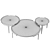 Opera Contemporary AMOS Coffee Table: Sleek Design, Multiple Sizes 3D model small image 2