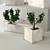 Marble Zen Bonsai Collection 3D model small image 5