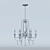 Elegance Illuminated: Jamie Young Chandelier 3D model small image 4