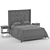 Elegant Tal Bed for a Luxurious Sleep 3D model small image 6