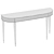 EDEN-ROCK Half Moon Console: A Timeless Design 3D model small image 3