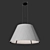 BuzziShade Pendant: Acoustic Decorative Lighting 3D model small image 1