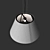 BuzziShade Pendant: Acoustic Decorative Lighting 3D model small image 3