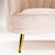 Leone Velvet Armchair: Minimalistic Design, Ultimate Comfort. 3D model small image 4