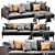 Bonaldo Paraiso Chaise Lounge: Stylish Comfort for Ultimate Relaxation 3D model small image 2