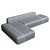 Minimalist Modern Sofa 3D model small image 4