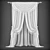 Polyester Curtains, 202400 Polys, 204727 Verts 3D model small image 2