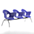 Elegant Lolita Reception Chair 3D model small image 1