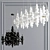 Radiant Moonlight Chandelier 3D model small image 2