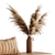 Pampas & Table Decor Set 3D model small image 3