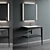 XViu Console Sink: Sleek, Elegant Design 3D model small image 2