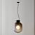 Sleek Pastille Pendant Light 3D model small image 4