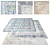 Vintage Style Carpet Set | Zara Home 3D model small image 1