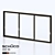 Schuco ASE 60: Versatile Sliding System 3D model small image 1