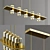 Elegant Brass Crystal Ring 3D model small image 1