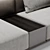 Elan Modular Sofa by Camerich 3D model small image 2